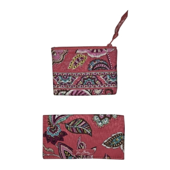 Vera Bradley Call Me Coral Shoulder Bag With FREE Matching Accessories - Picture 2 of 2